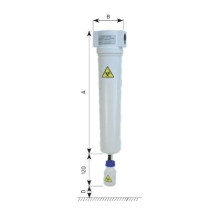 MVACFC Medical Vacuum Filters (20 to 2,000 mbar / abs) - Image 3