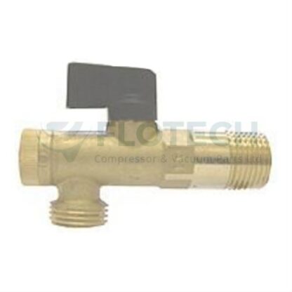 Ball Valve Strainer/Filter - Brass 1/2", 3/8" or 1/4" - Image 2