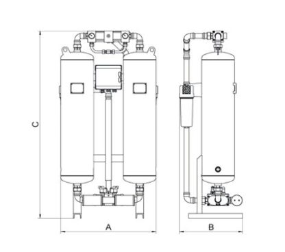 B-DRYFC 110 to 1200 Heatless Adsorption Dryers - Image 2