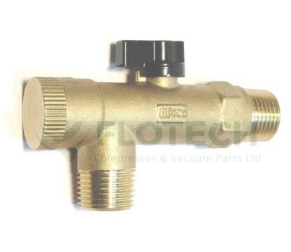 Ball Valve Strainer/Filter - Brass 1/2", 3/8" or 1/4"