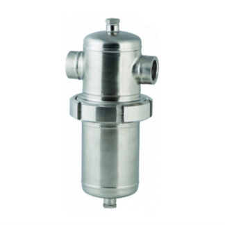 WFITFC Welded Stainless Steel Compressed Air Filters - Thread Connection (14 bar)