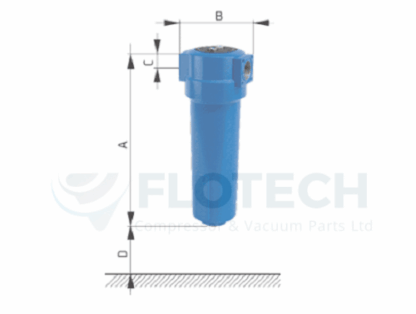 PVACFC - Vacuum Pump Protection Filters (20 to 2,000 mbar) - Image 2