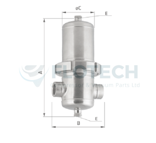 SPFFC- Stainless Steel Sterile Filters (14 Bar) - Image 2
